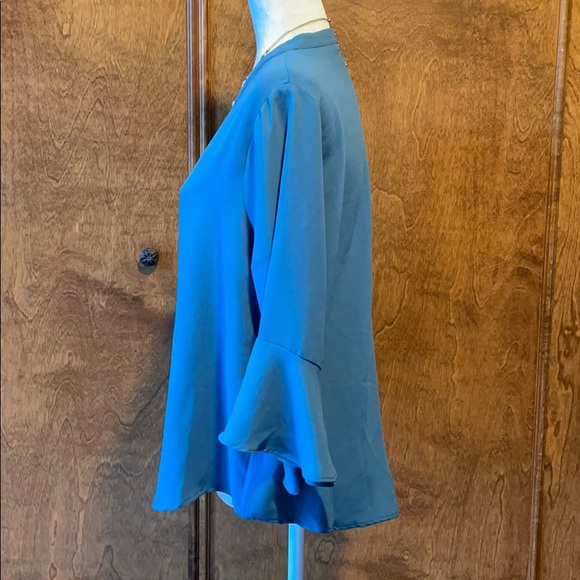 Lush Bell Sleeve Blouse - Picture 3 of 10